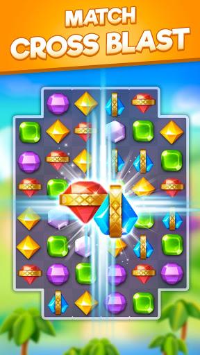 Bling Crush:Match 3 Jewel Game - Gameplay image of android game