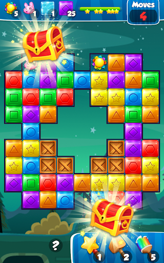 Blast Cubes Blocks - Gameplay image of android game