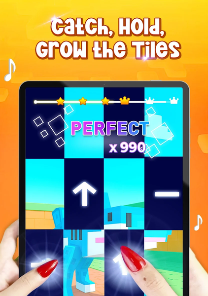 Piano Magic Notes ۷ Music Game - عکس بازی موبایلی اندروید