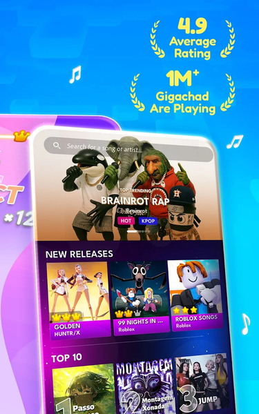 Piano Magic Notes ۷ Music Game - عکس بازی موبایلی اندروید