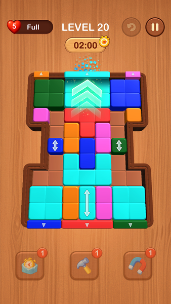 Block Color Mania, Puzzle Game - Gameplay image of android game