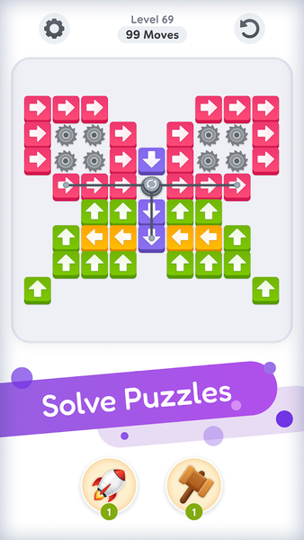 Block Escape - Tap Away Puzzle - عکس بازی موبایلی اندروید