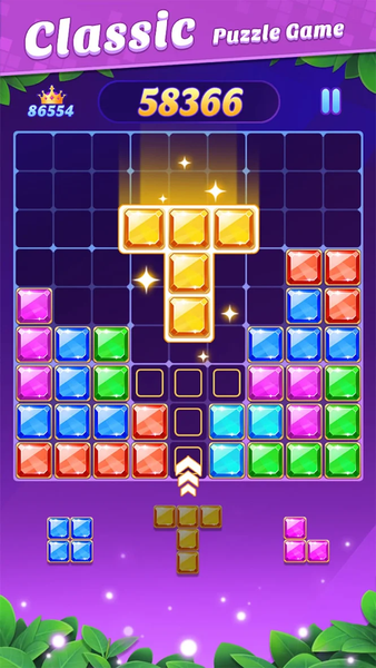 Block Puzzle 99: Gem Sudoku Go - Gameplay image of android game