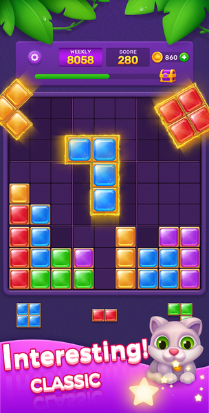 Block Puzzle - Jewel Blast - عکس بازی موبایلی اندروید