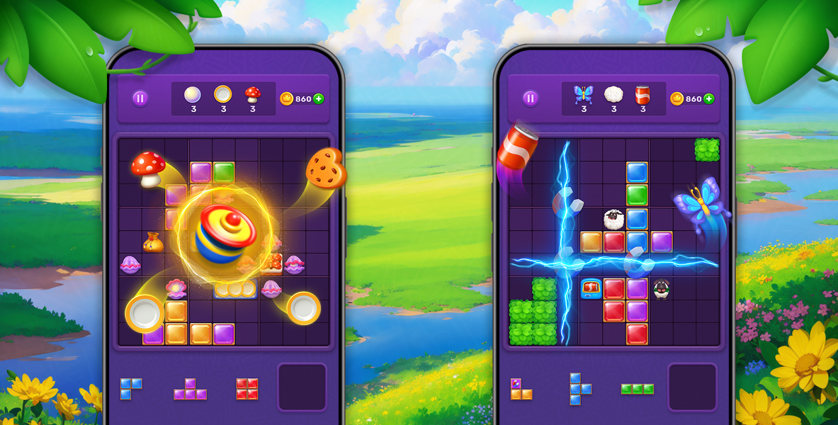 Block Puzzle - Jewel Blast - عکس بازی موبایلی اندروید