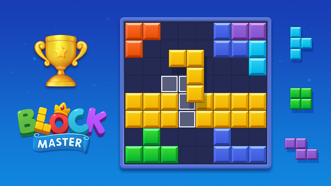 Block Master: Block Puzzle - Gameplay image of android game