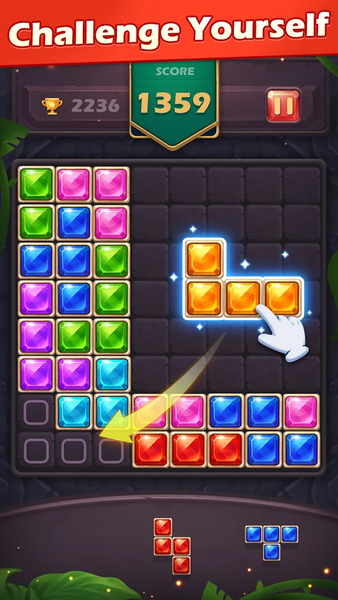 Block Puzzle - Gemspark - Gameplay image of android game