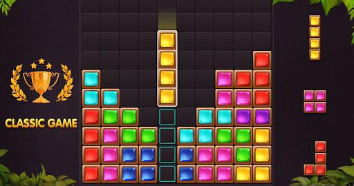 Tetrush Fun! Block Puzzle Gem - Gameplay image of android game