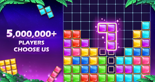 Block Puzzle – پازل بلوک جواهر - Gameplay image of android game