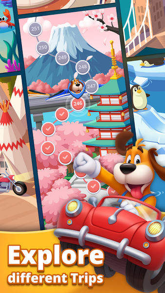 Blocky’s Trip - Block Puzzle - Gameplay image of android game