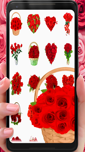 WAStickerApps Flowers - عکس برنامه موبایلی اندروید