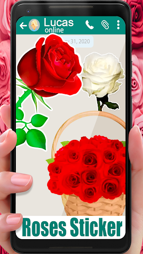 WAStickerApps Flowers - عکس برنامه موبایلی اندروید