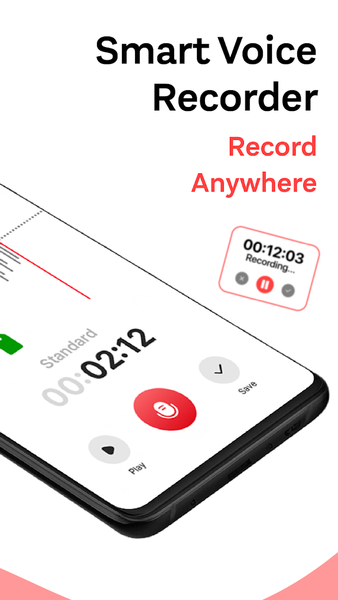Voice Recorder・Audio Recording - عکس برنامه موبایلی اندروید