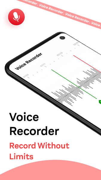 Voice Recorder・Audio Recording - عکس برنامه موبایلی اندروید