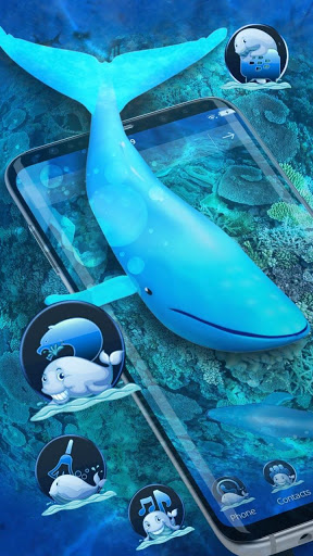 Acrobat Whale Live Wallpaper  free download