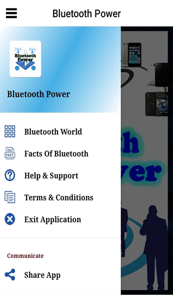 Bluetooth Power - عکس برنامه موبایلی اندروید