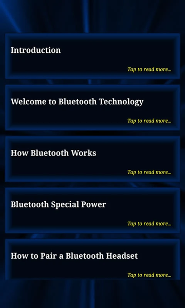 Bluetooth Power - عکس برنامه موبایلی اندروید