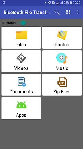 Bluetooth File Transfer - عکس برنامه موبایلی اندروید