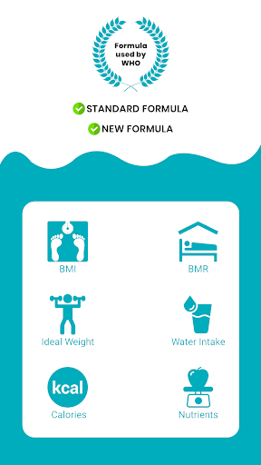BMI Calculator & Ideal Weight - Image screenshot of android app