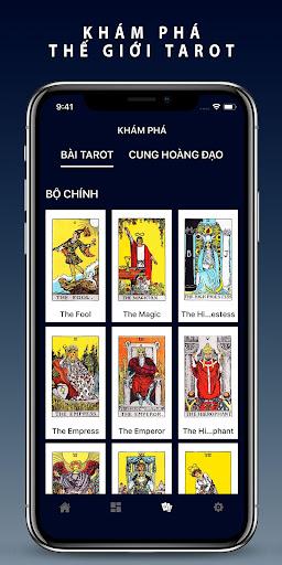Bói bài Tarot: Tử vi hàng ngày - Image screenshot of android app