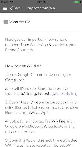 iKontacts - Manage Contacts - عکس برنامه موبایلی اندروید