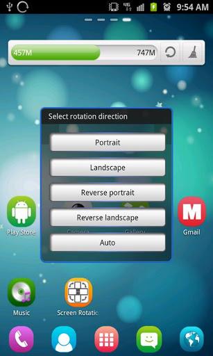 Screen Rotation Control - عکس برنامه موبایلی اندروید
