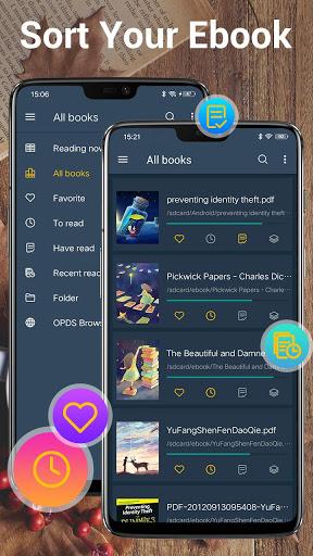 EBook Reader & PDF Reader - عکس برنامه موبایلی اندروید