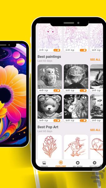 Colouring Book Art - Image screenshot of android app
