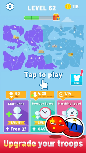 Port War - Conquer World - Gameplay image of android game