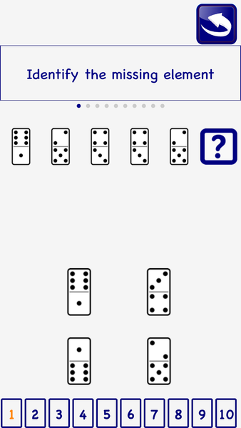 Domino psychoTest Brain LITE - عکس بازی موبایلی اندروید