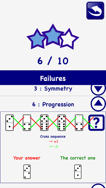 Domino psychoTest Brain LITE - عکس بازی موبایلی اندروید