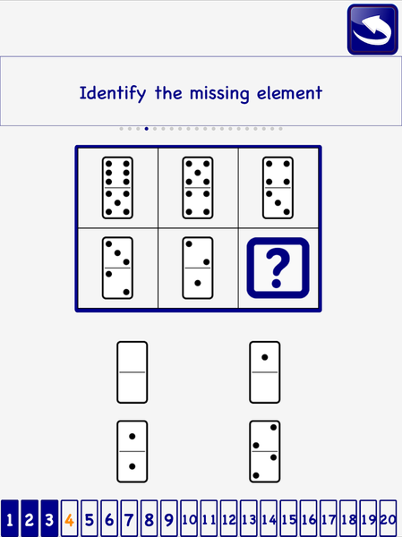 Domino psychoTest Brain LITE - عکس بازی موبایلی اندروید