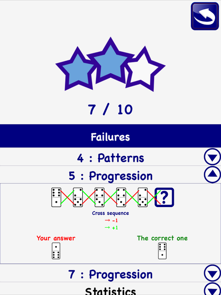 Domino psychoTest Brain LITE - عکس بازی موبایلی اندروید