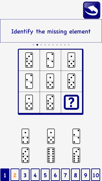 Domino psychoTest Brain LITE - عکس بازی موبایلی اندروید