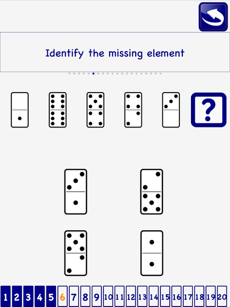 Domino psychoTest Brain LITE - عکس بازی موبایلی اندروید