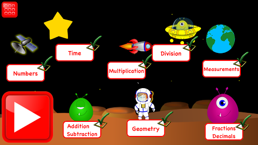 4th Grade Math Game Kids LITE - عکس برنامه موبایلی اندروید