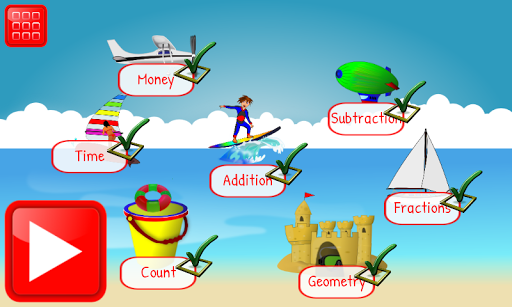 2nd Grade Math Learn Game LITE - عکس بازی موبایلی اندروید