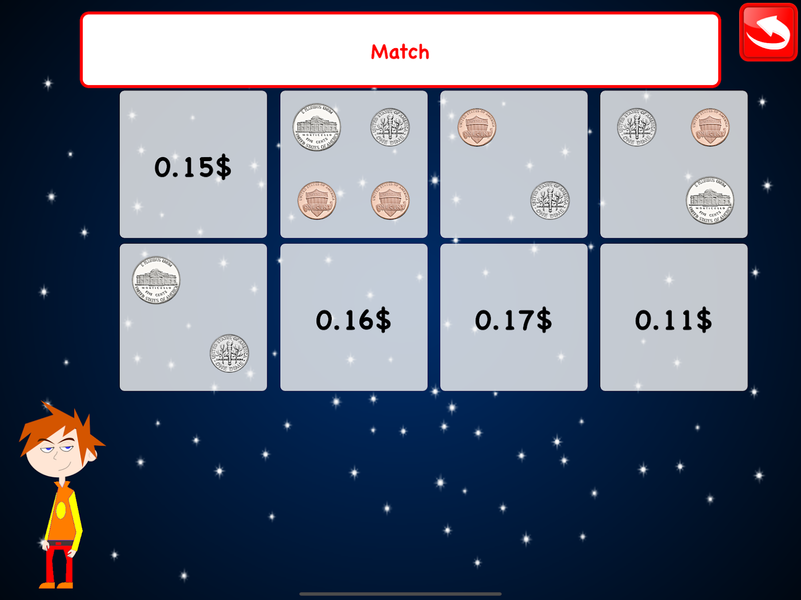 Kids Coins Count Money LITE - Image screenshot of android app