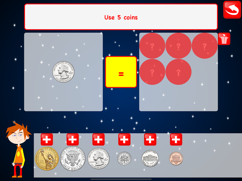 Kids Coins Count Money LITE - Image screenshot of android app