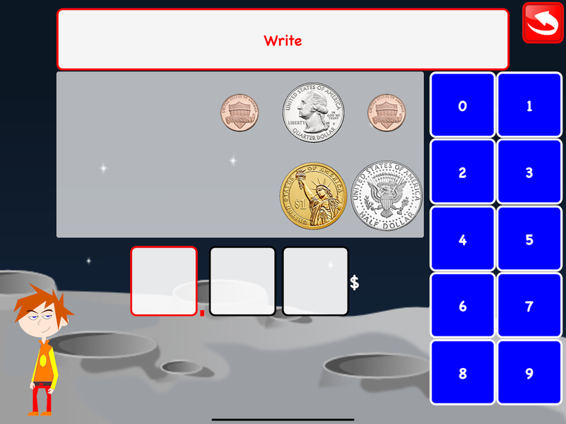 Kids Coins Count Money LITE - Image screenshot of android app