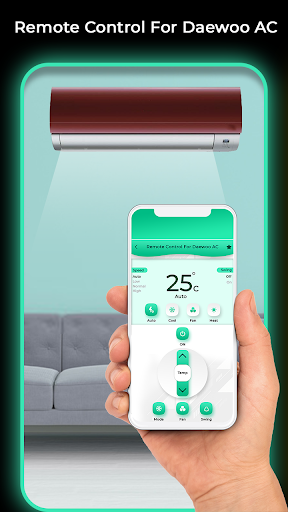 Remote Control For Daewoo AC - عکس برنامه موبایلی اندروید