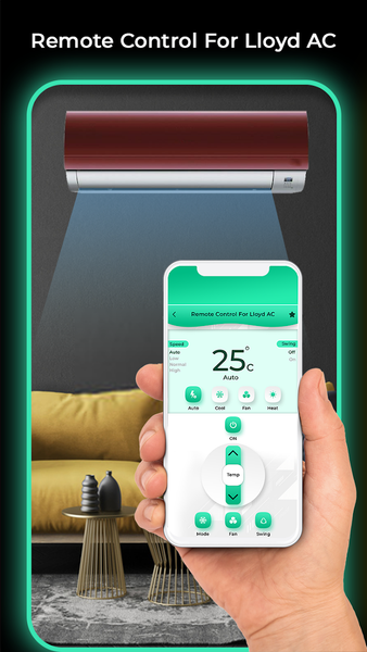 Remote Control For Lloyd AC - عکس برنامه موبایلی اندروید