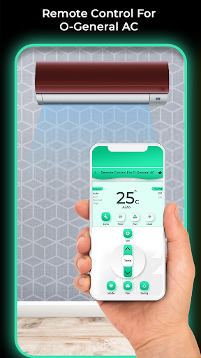Remote Control For O'General AC - عکس برنامه موبایلی اندروید