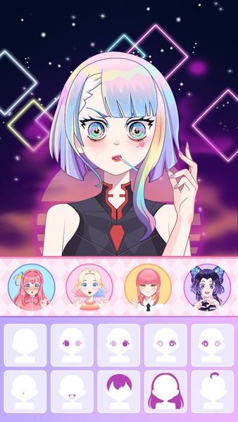 Anime Avatar Maker ASMR - Gameplay image of android game