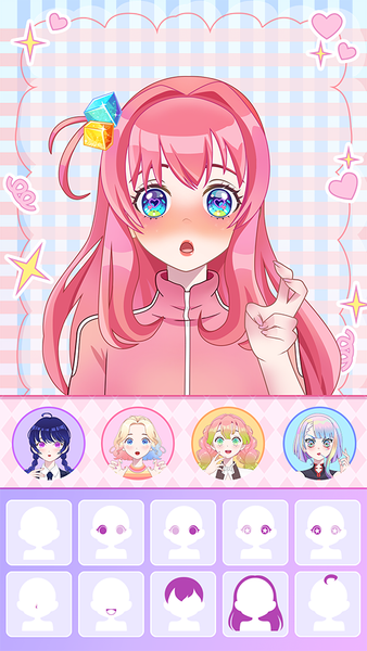 Anime Avatar Maker ASMR - Gameplay image of android game