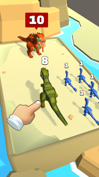 Merge Dinosaurs - عکس بازی موبایلی اندروید