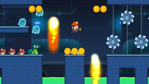 Super Jacky's World Jungle Run - Gameplay image of android game