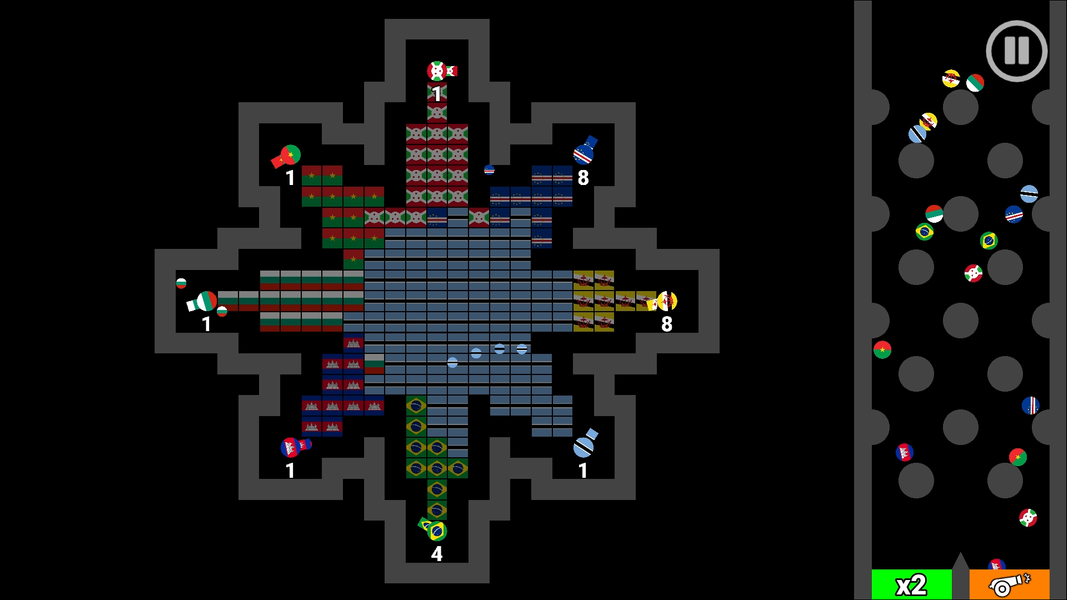 Marble Wars - Gameplay image of android game