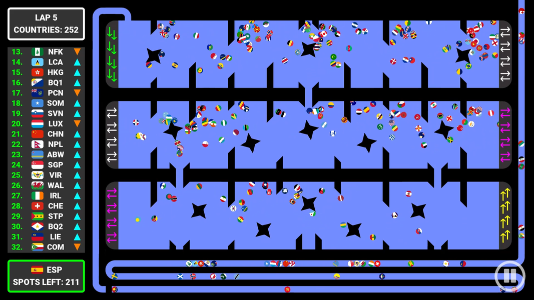 World Marble Race - عکس بازی موبایلی اندروید