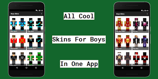 Boys Skins Offline - Image screenshot of android app